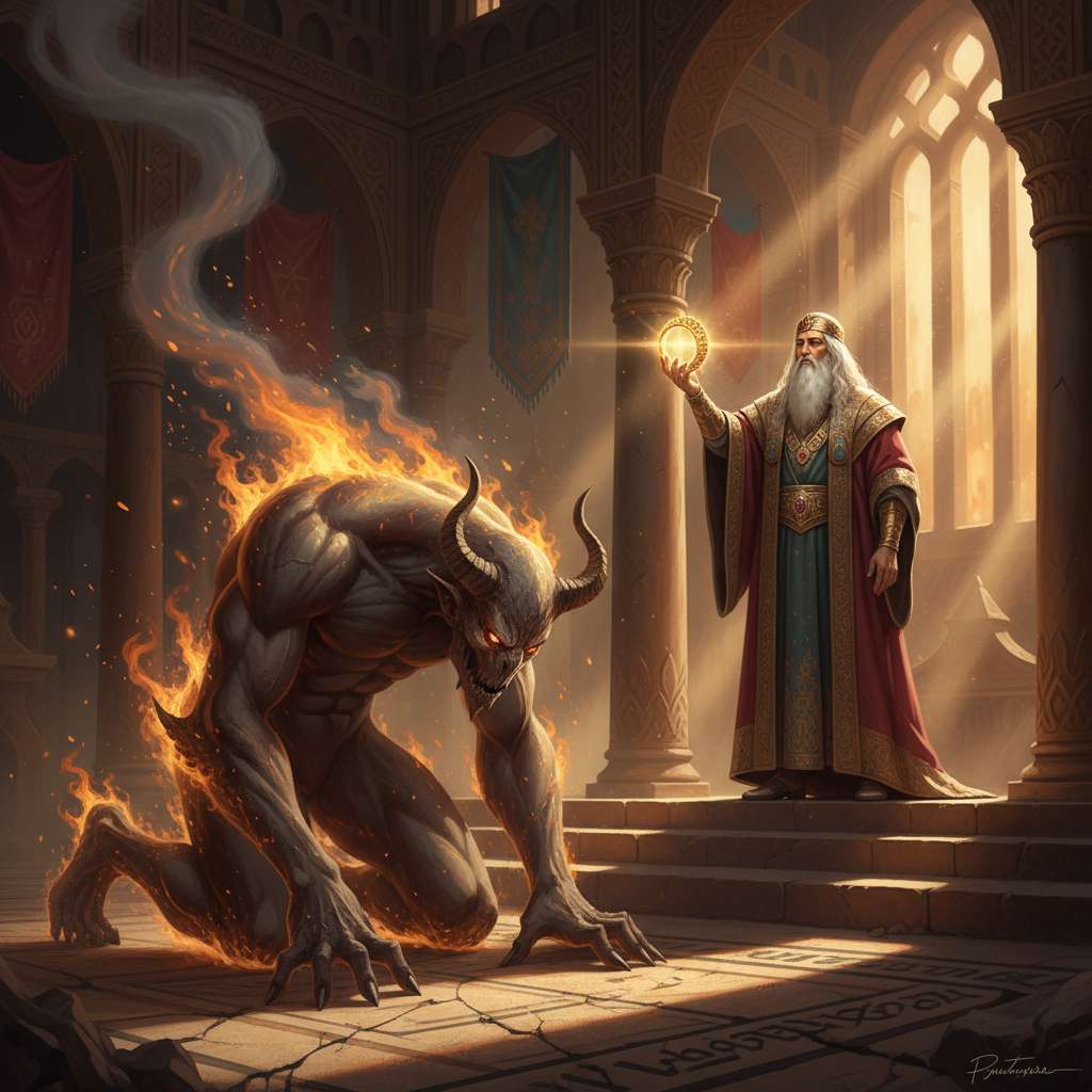 ifrit submit to solomon
